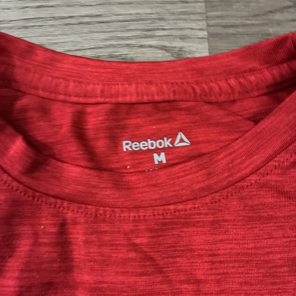 Reebok Boys T-Shirt Red Bring Your Game Short Sleeve Crew Neck M 10/12 - Picture 2 of 3